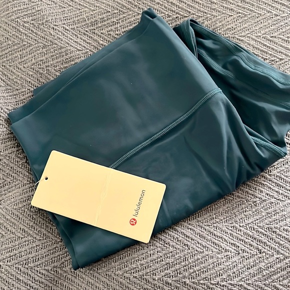 NWT Lululemon’s Align HR Pant 25” blue borealis sz18 - Picture 2 of 7